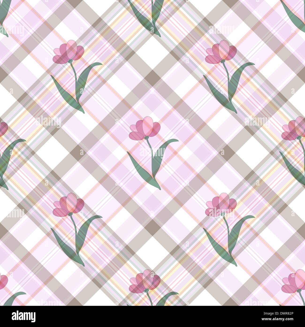 Seamless gentle floral pattern Stock Vector Image & Art - Alamy