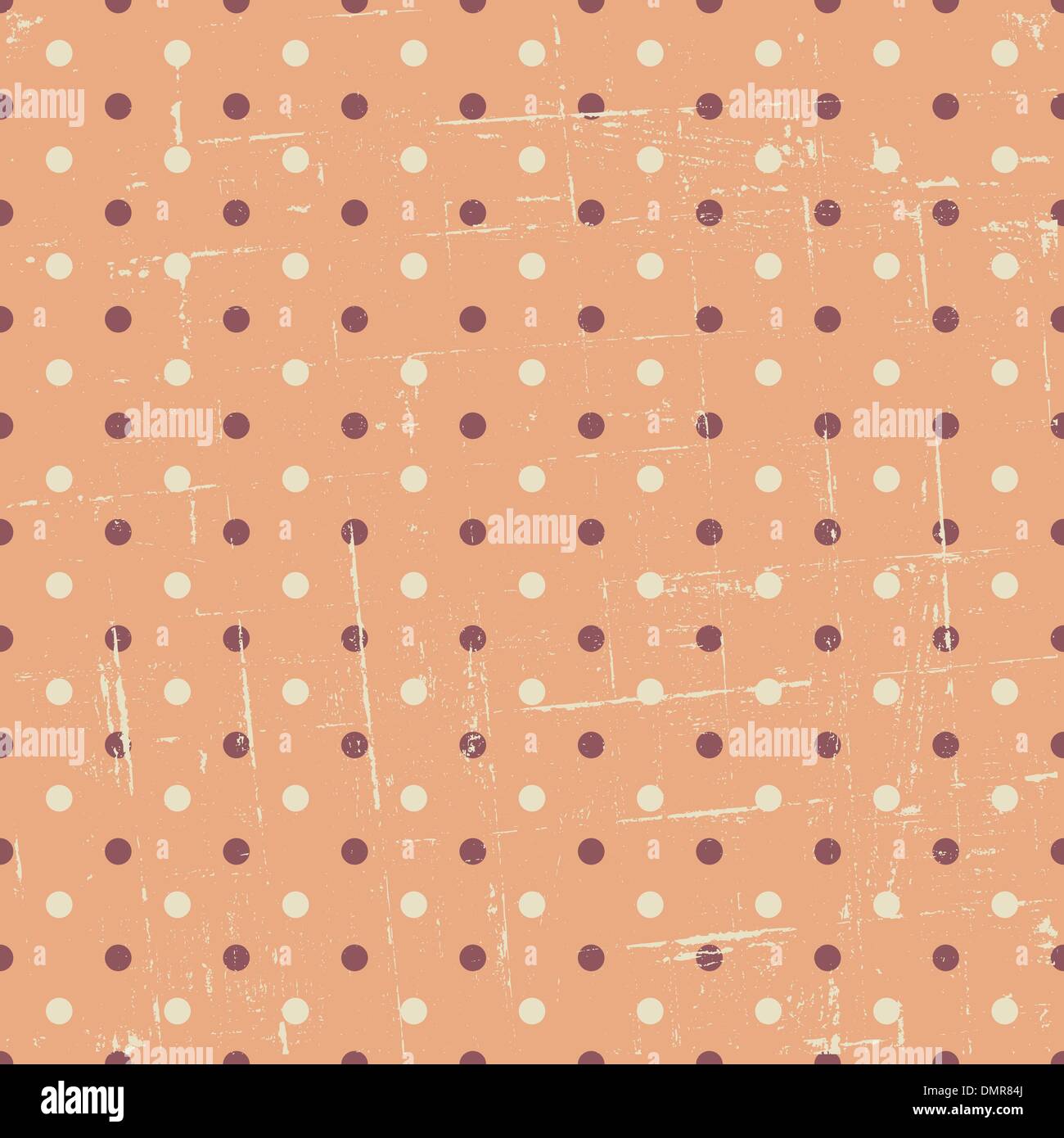 Seamless Polka Dot Pattern Stock Vector