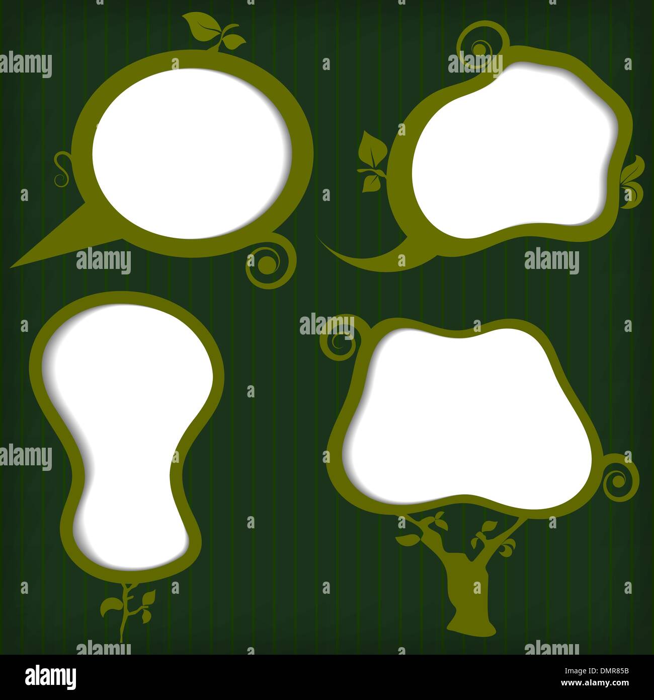 Set of vector eco bubbles Stock Vector Image & Art - Alamy