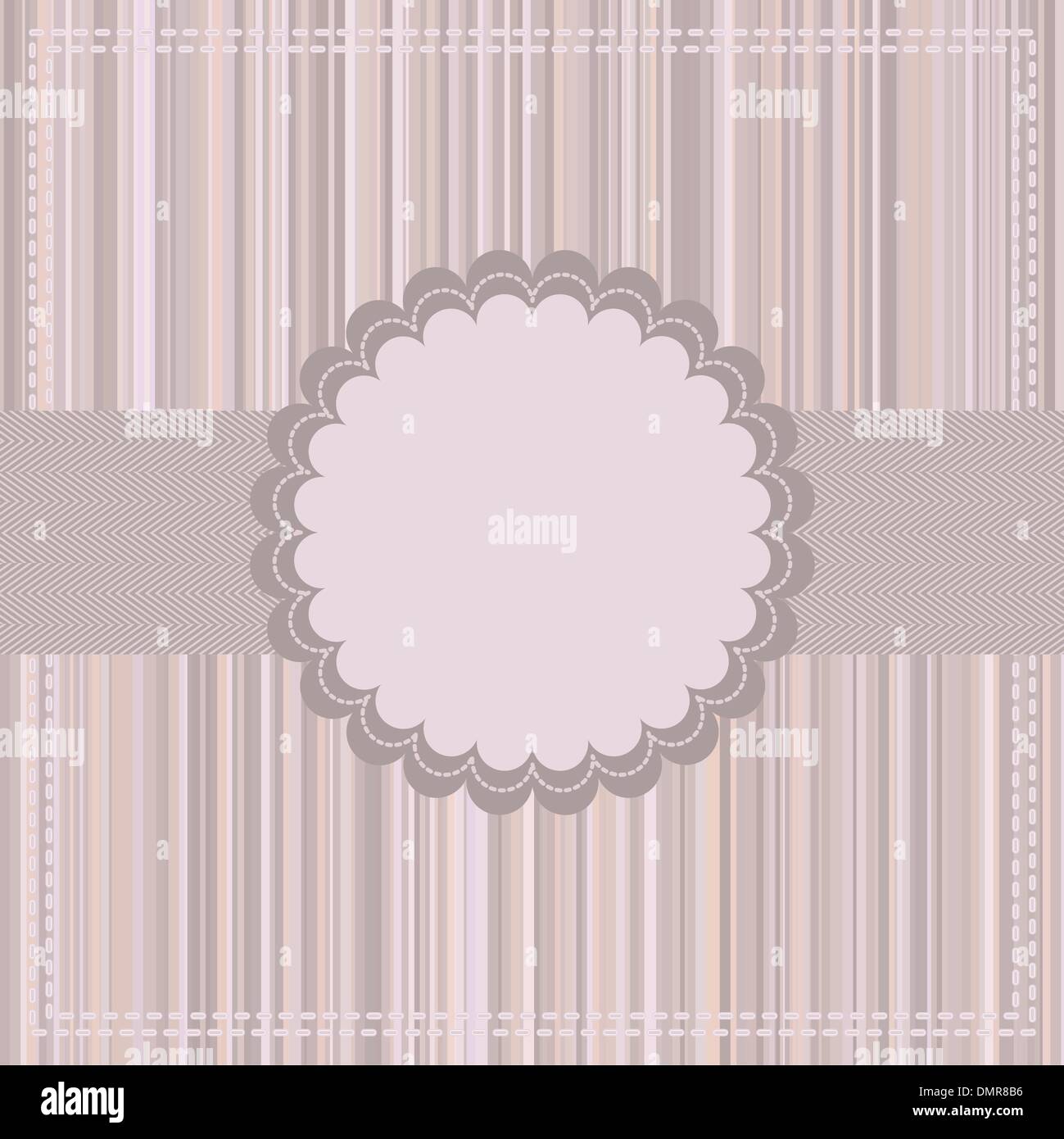 Greeting card template. EPS 8 Stock Vector
