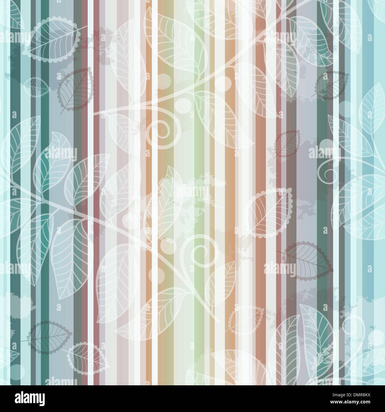 Seamless striped grunge pattern Stock Vector