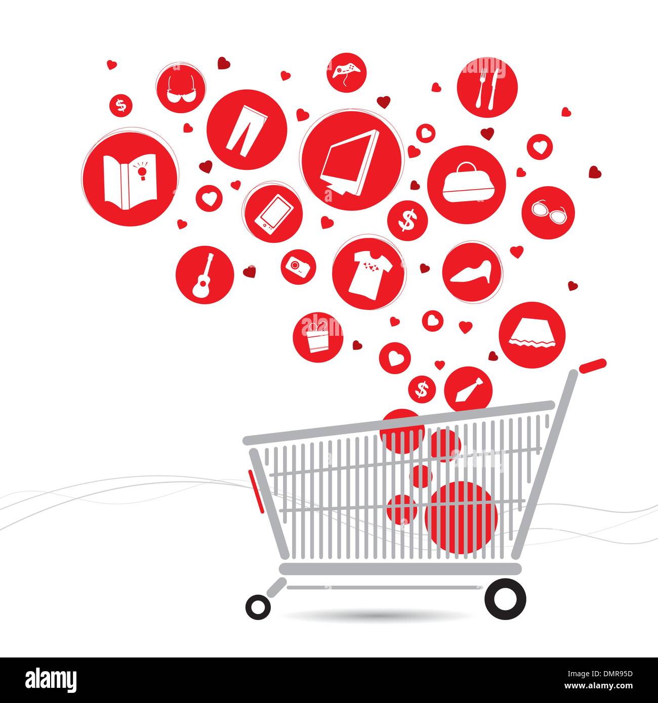 Shopping cart design Stock Vector Image & Art Alamy