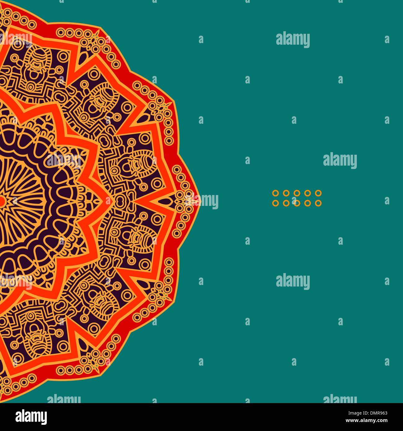 Vector round decorative design element Stock Vector Image & Art - Alamy