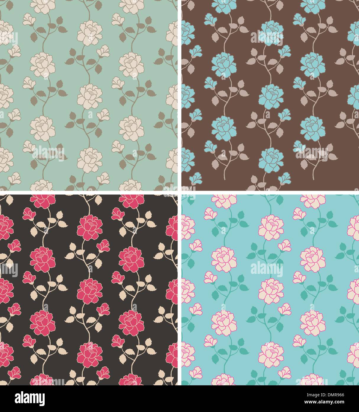 floral patterns Stock Vector