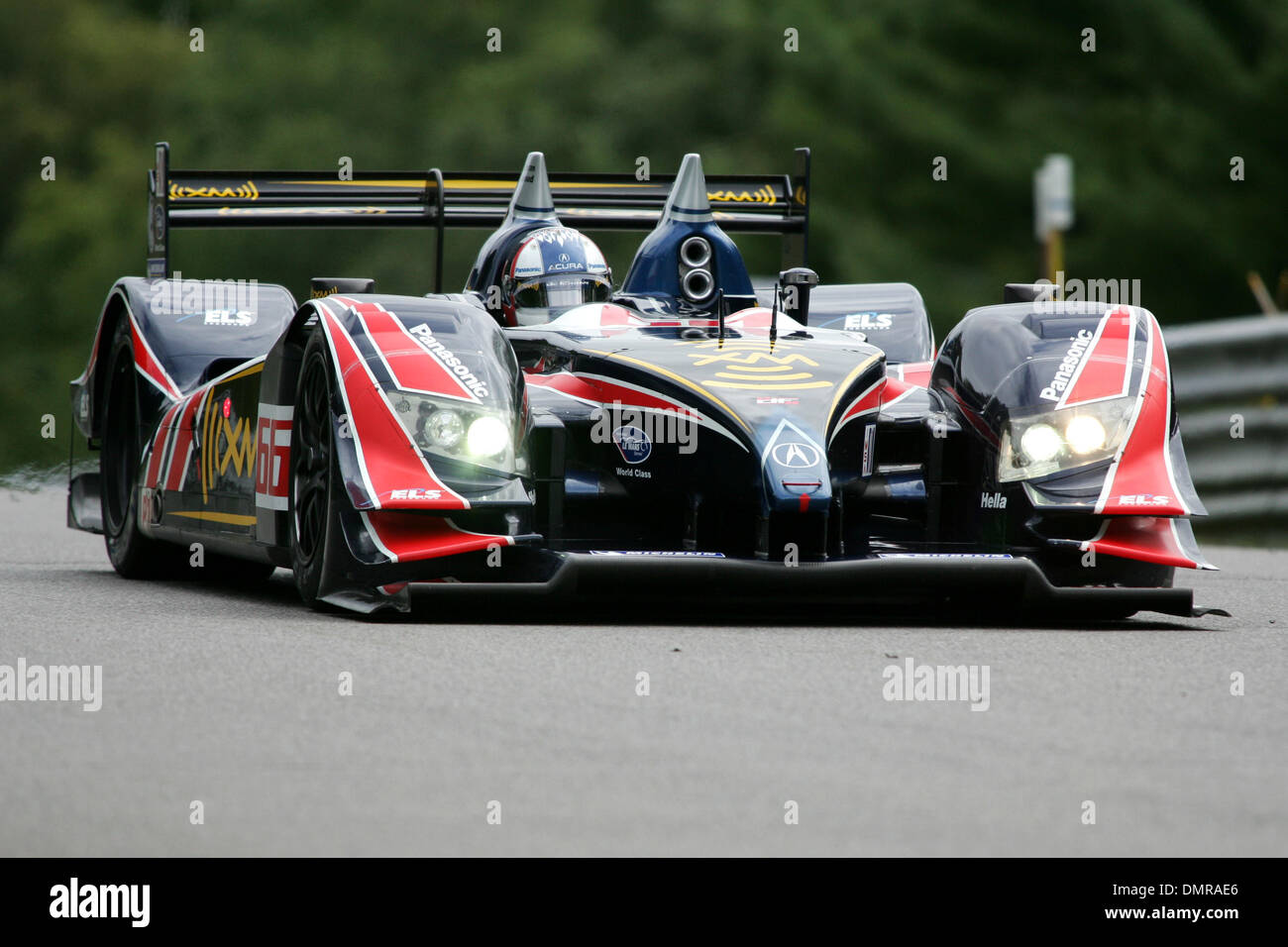 De Ferran Motorsports' LMP1 class race car at the Grand Prix of Mosport ...