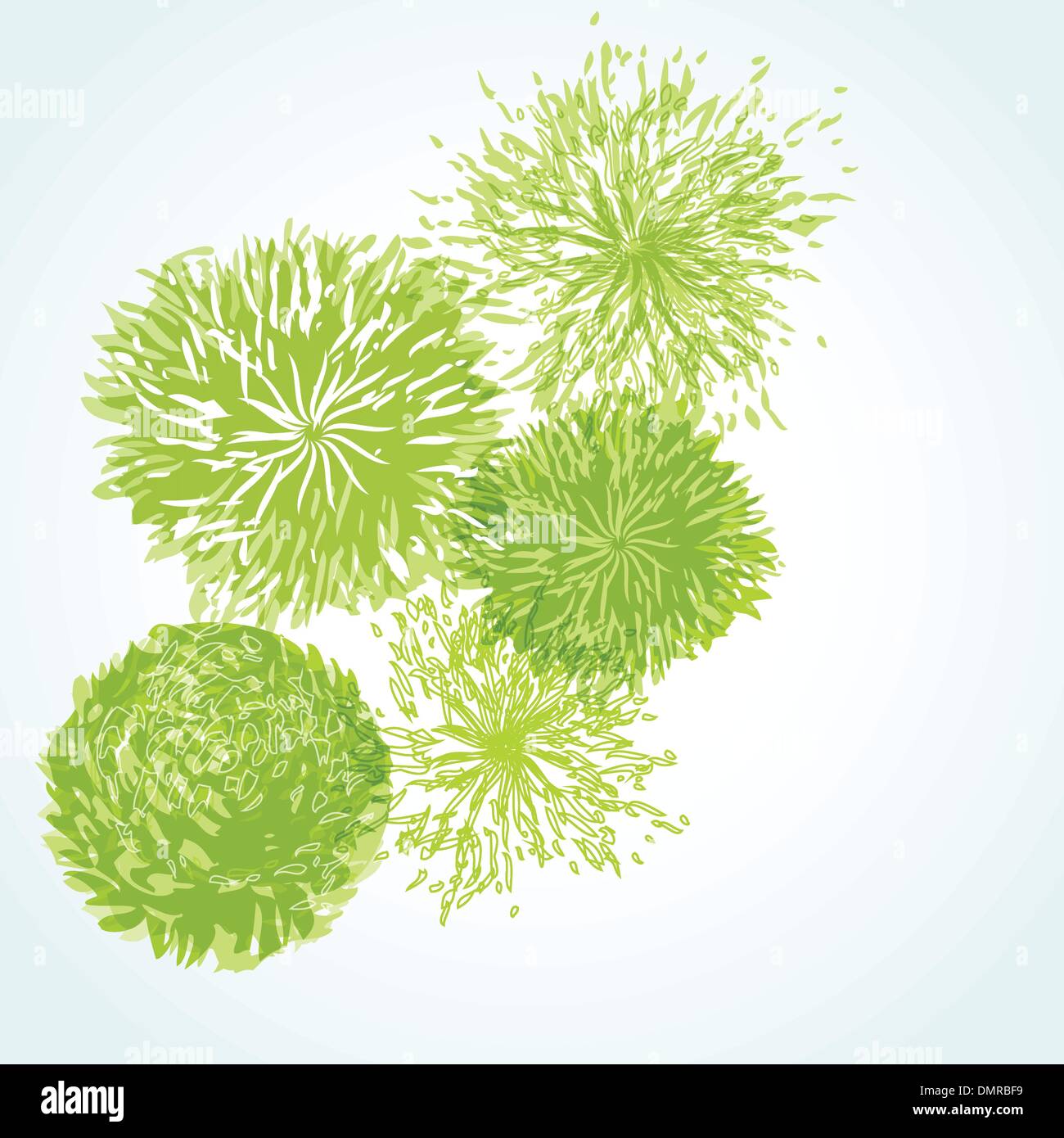 Vintage vector frame on floral background Stock Vector Image & Art - Alamy