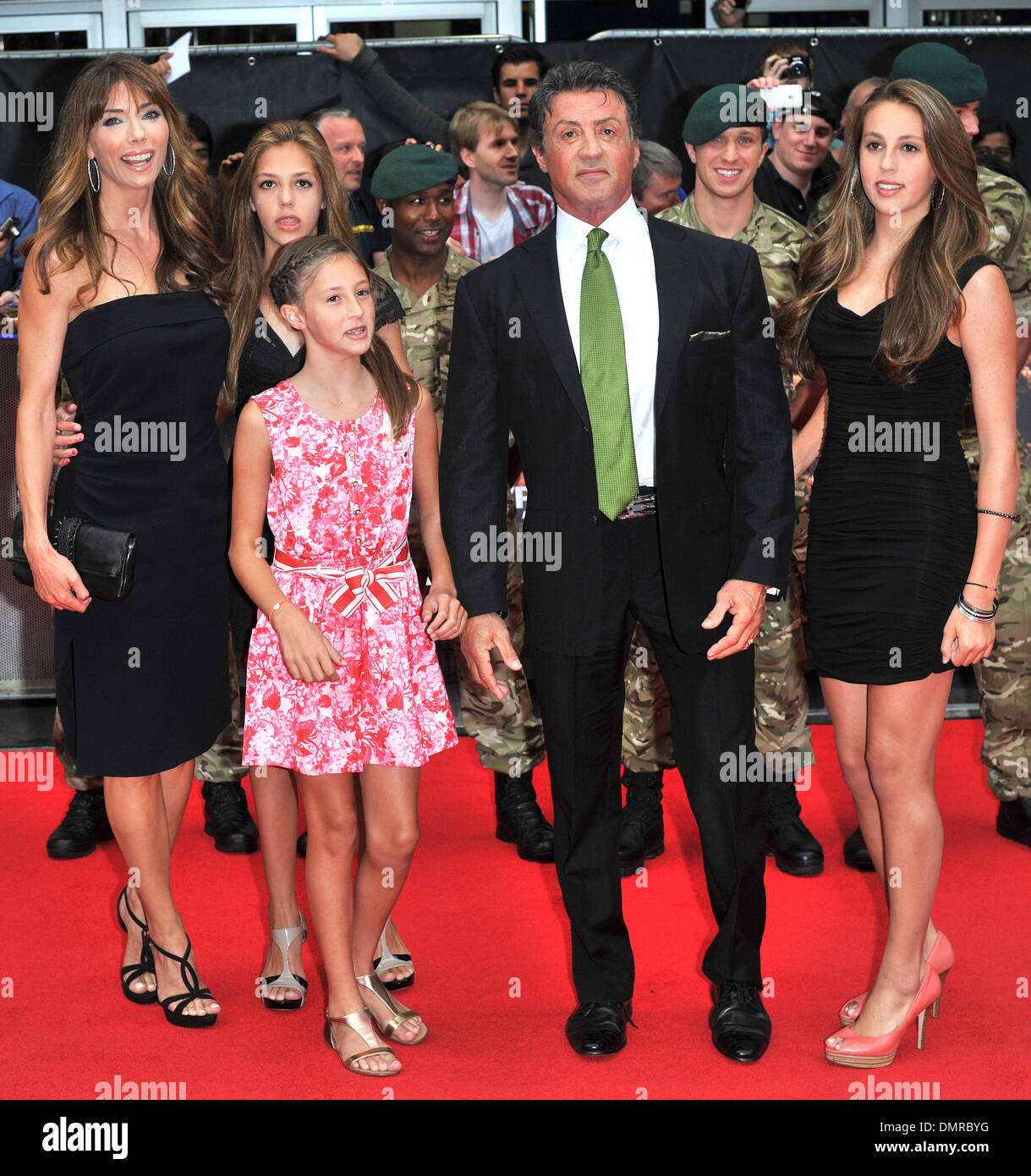Sylvester Stallone Family