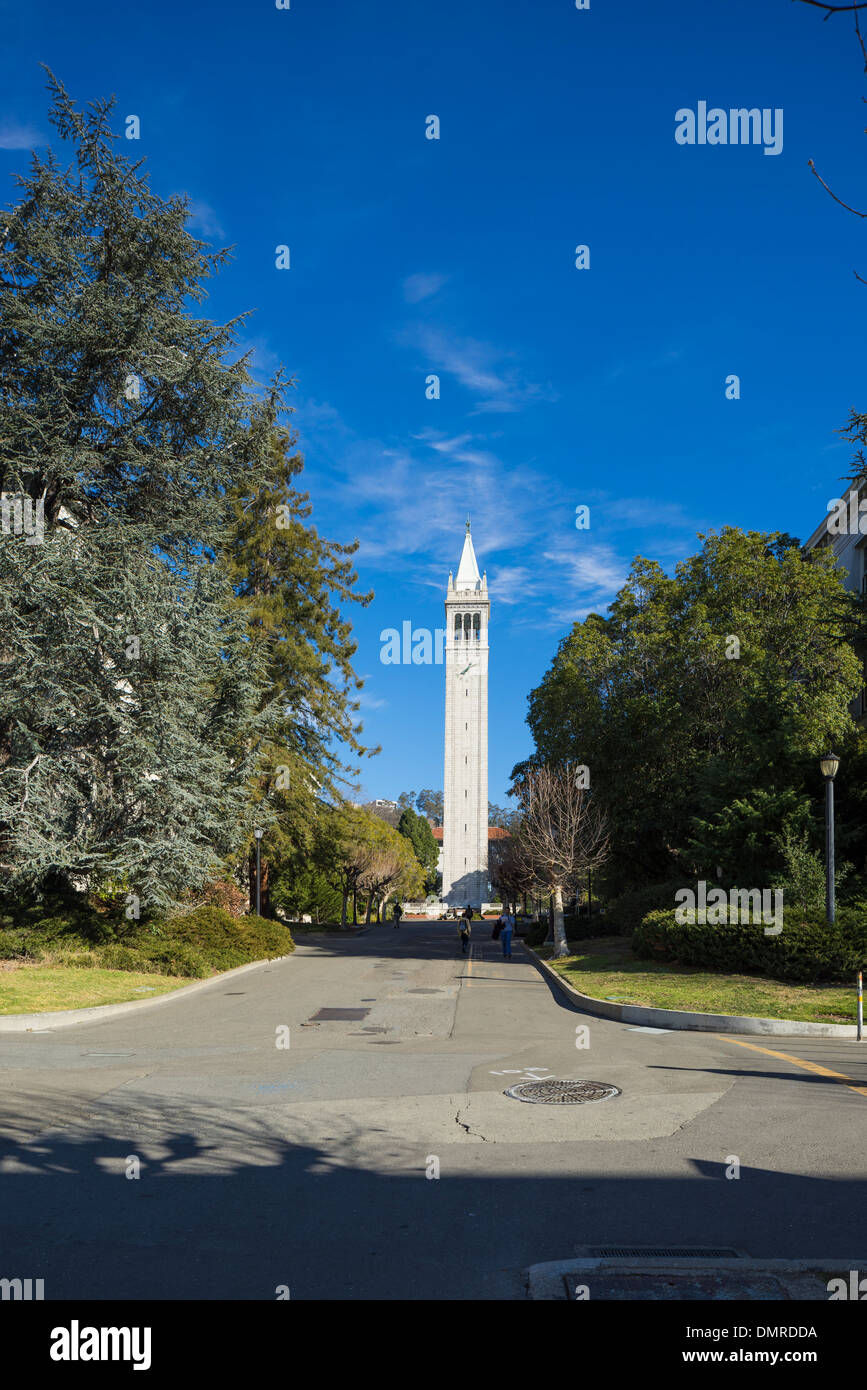 University of California, Berkeley Campanile Stock Photo