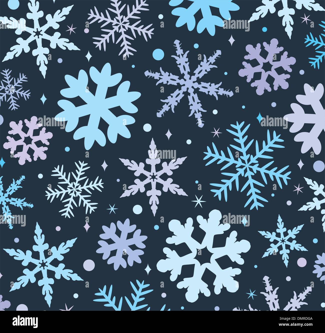 Snowflakes winter background Stock Vector Images Alamy