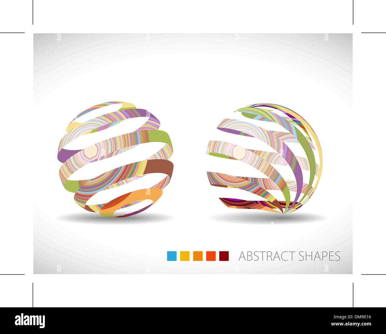Collection of spheres Stock Vector Images Alamy