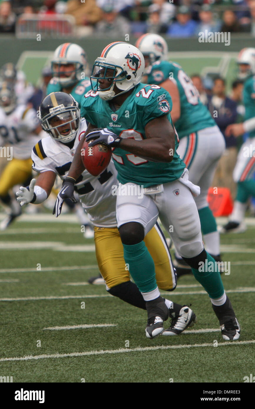 Miami Dolphins #23 Running Back Ronnie Brown. The Miami Dolphins