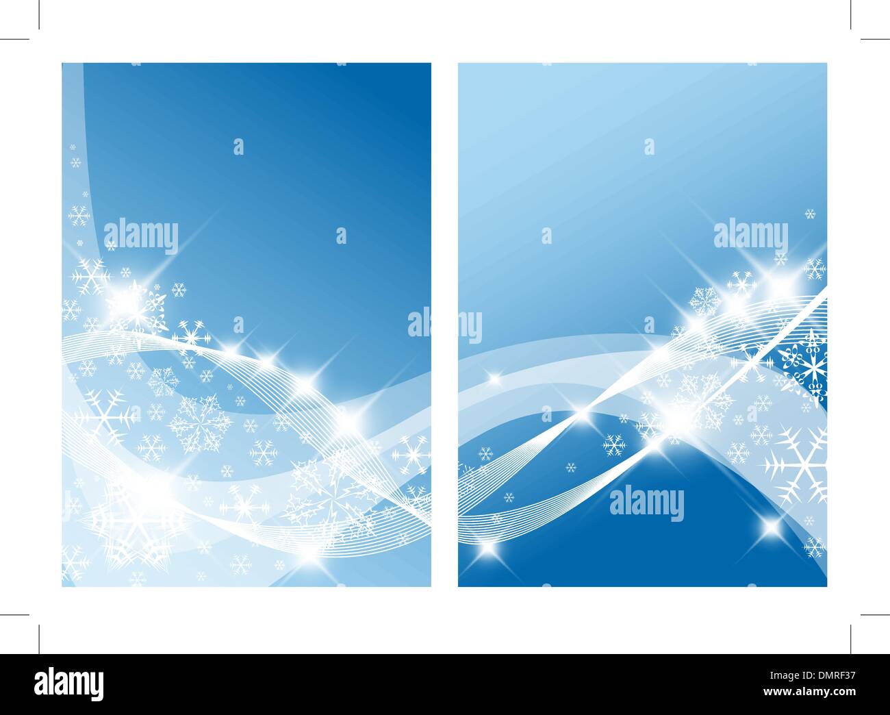 Christmas background with white snowflakes Stock Vector Image & Art - Alamy