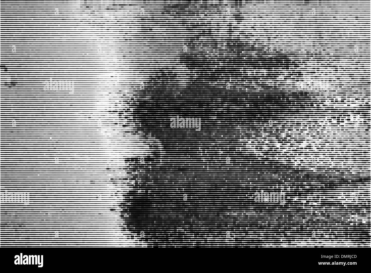 Iron grunge halftone background Stock Vector