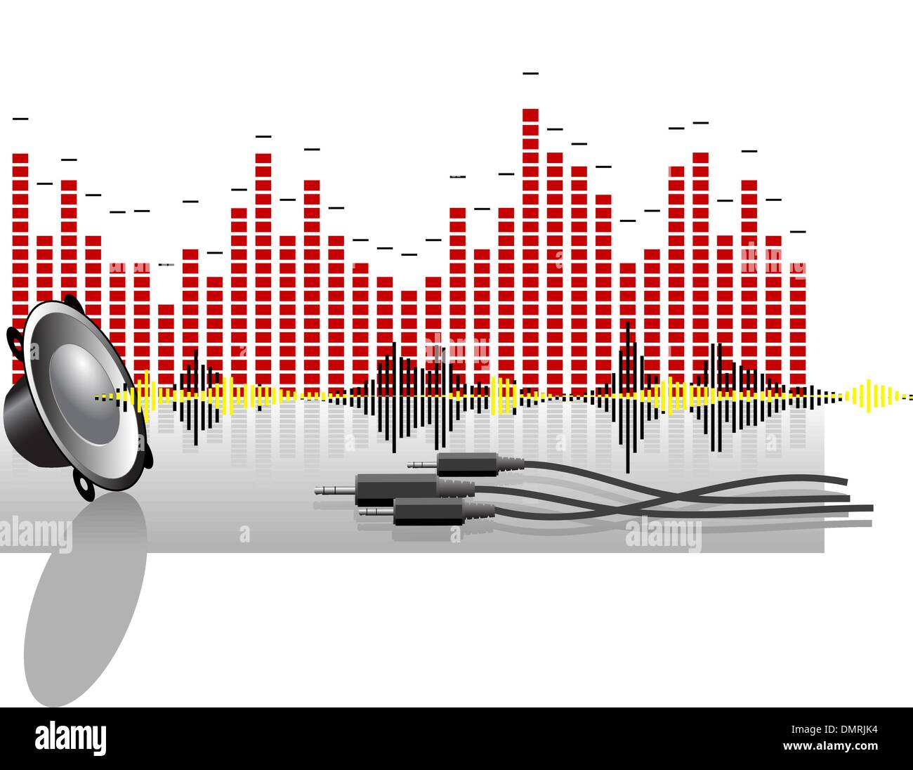 Abstract music background Stock Vector Image & Art - Alamy