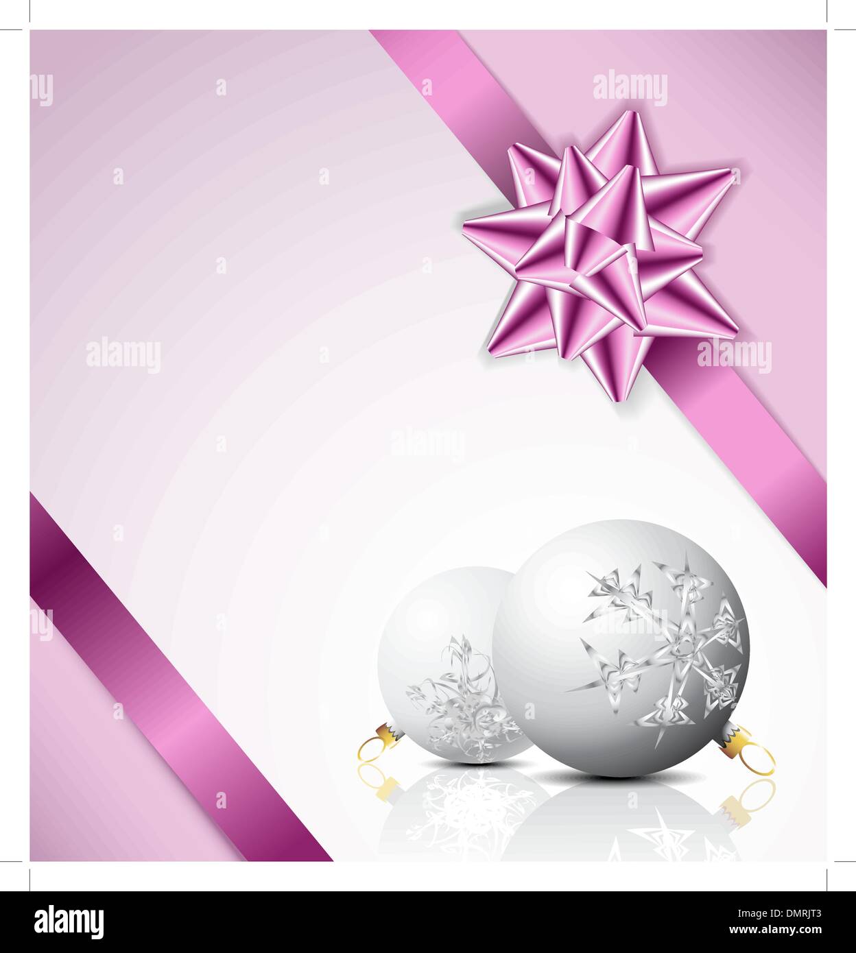Purple Christmas card Stock Vector Image & Art Alamy