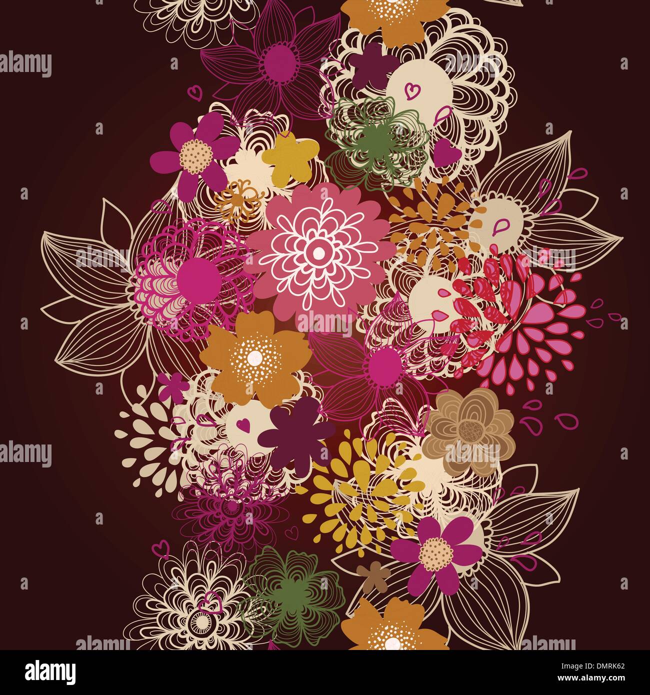 Vintage romantic background Stock Vector Image & Art - Alamy