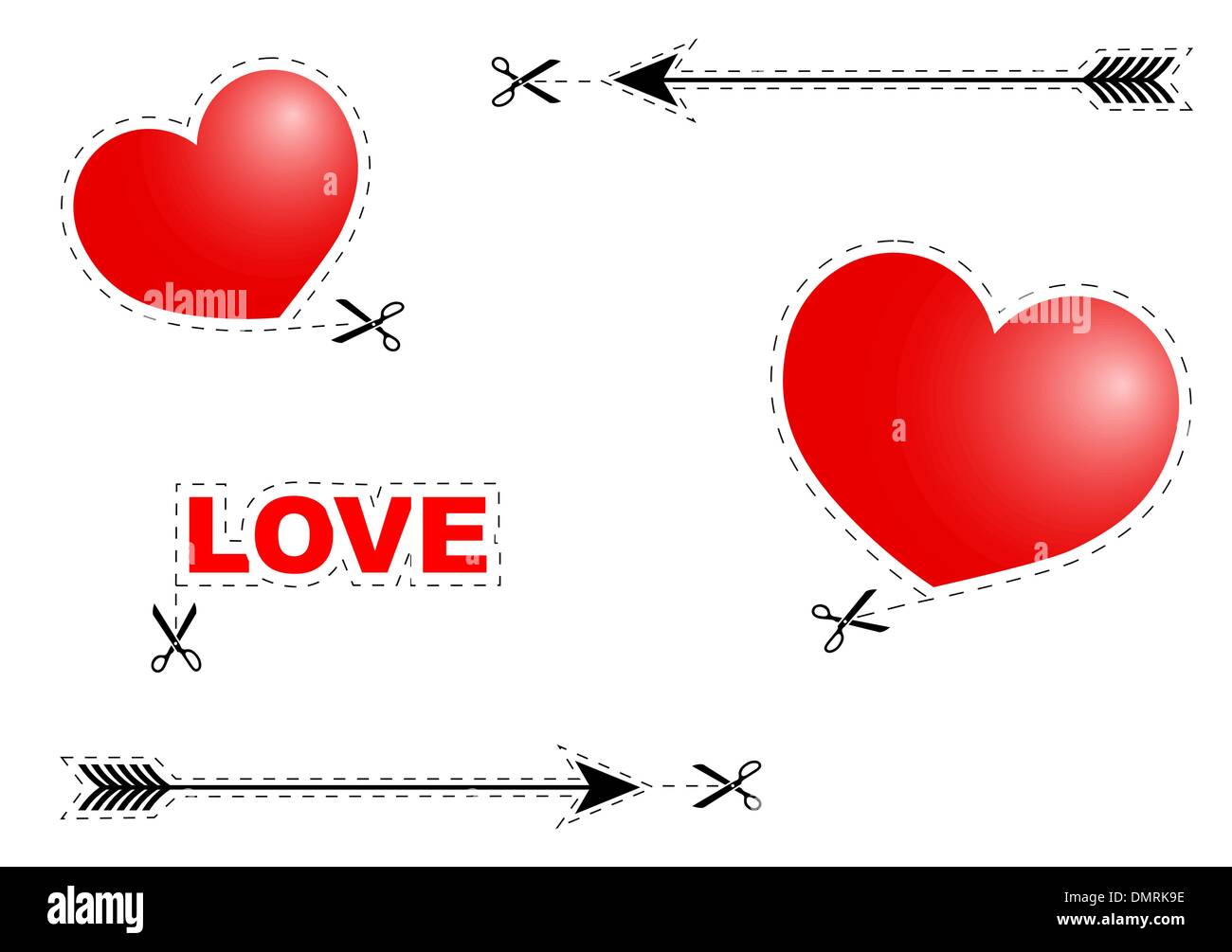 Vector valentine card Stock Vector Image & Art - Alamy