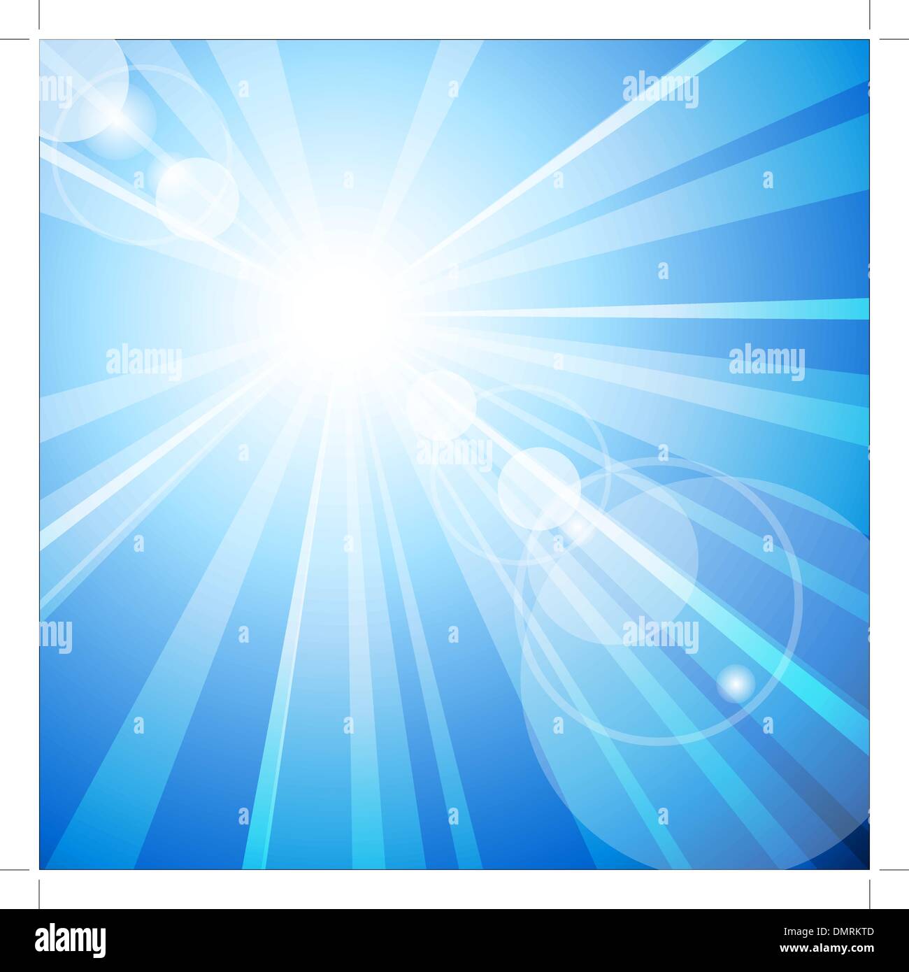 The hot summer sun Stock Vector Image & Art - Alamy
