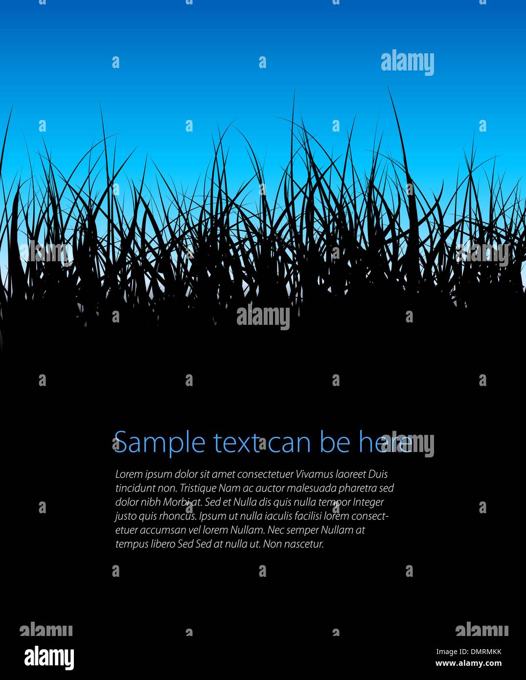 Blue vector grass background Stock Vector Image & Art Alamy