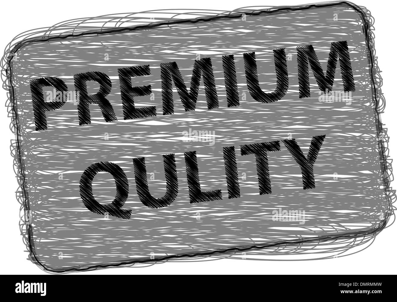 Premium quality rubber stamp vector illustration Stock Vector