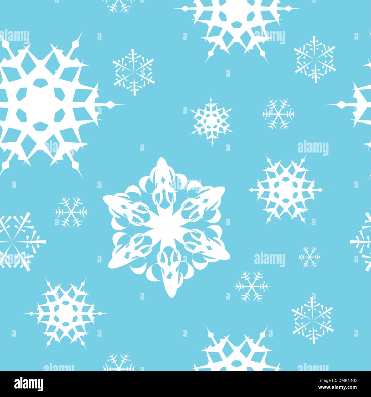 Blue winter ice ornament Stock Vector Images - Alamy