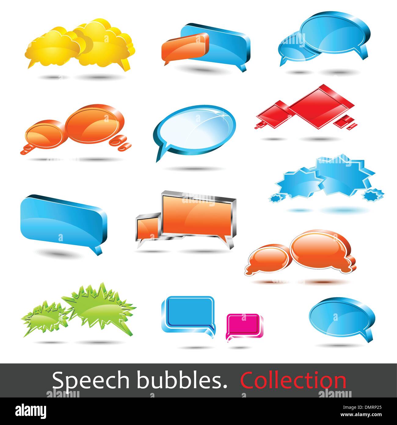 Speech bubbles Stock Vector