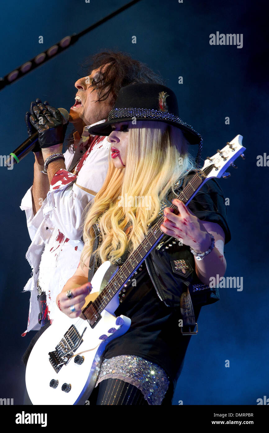 Alice Cooper, performing live at Liseberg amusement park Gothenburg