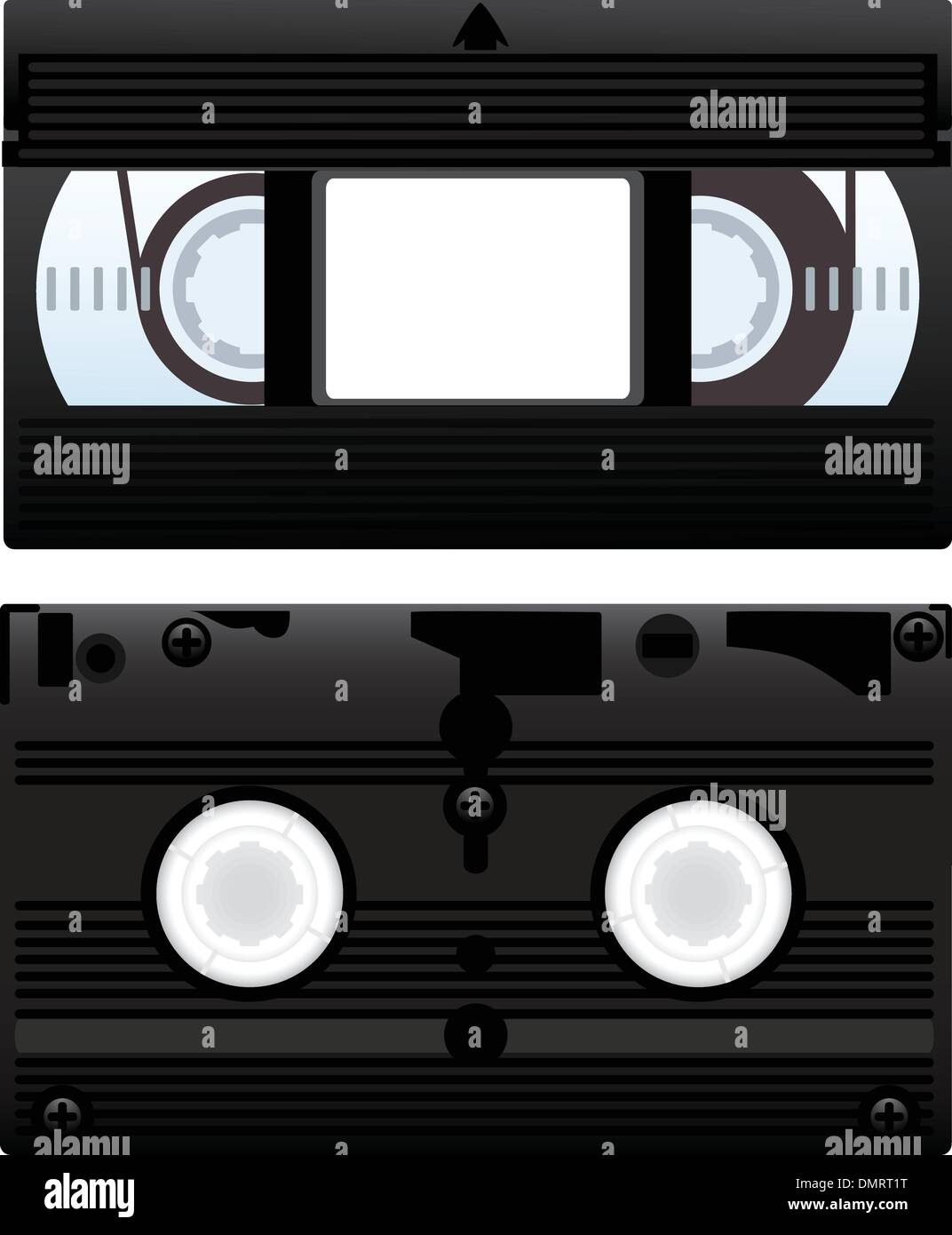 Video cassette Stock Vector