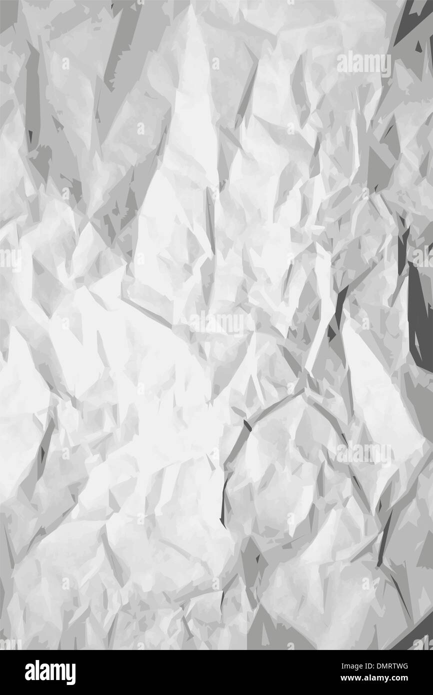 crumpled paper texture Stock Vector Image & Art Alamy