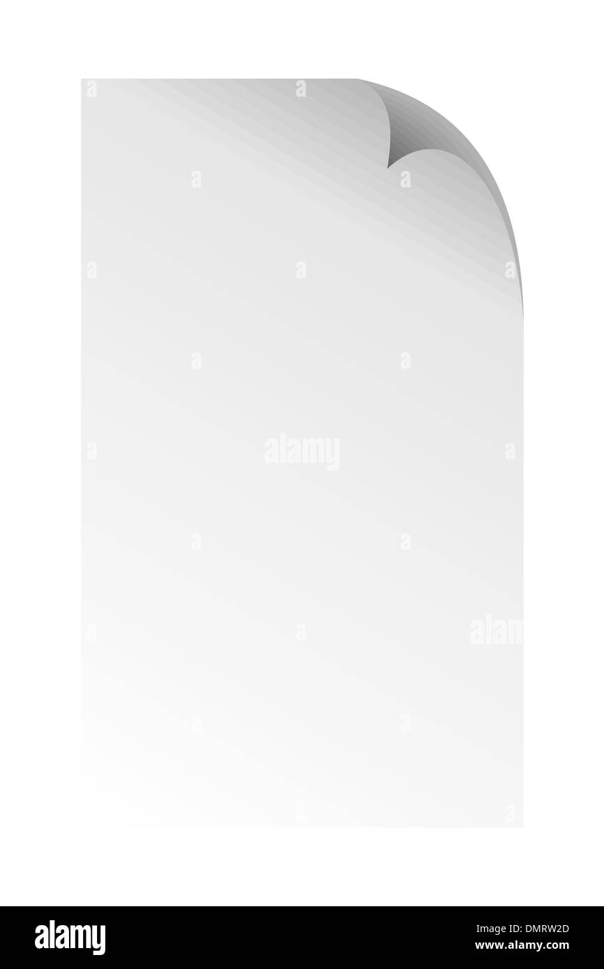 Page corner Stock Vector