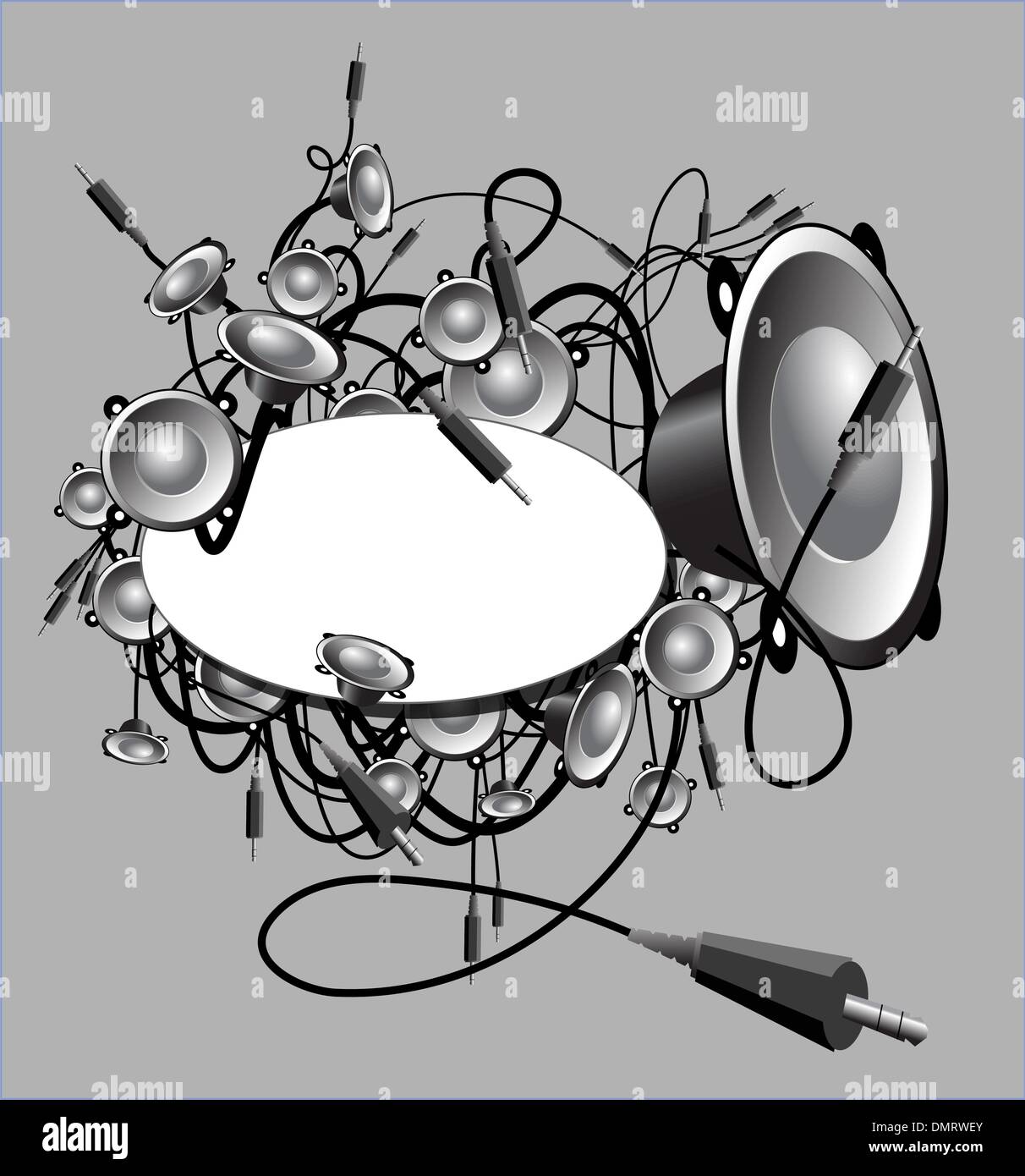Abstract music background Stock Vector Image & Art - Alamy