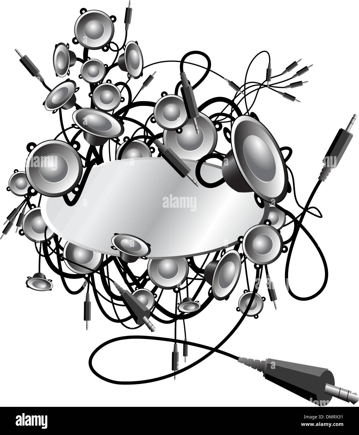 Abstract music background Stock Vector Image & Art - Alamy