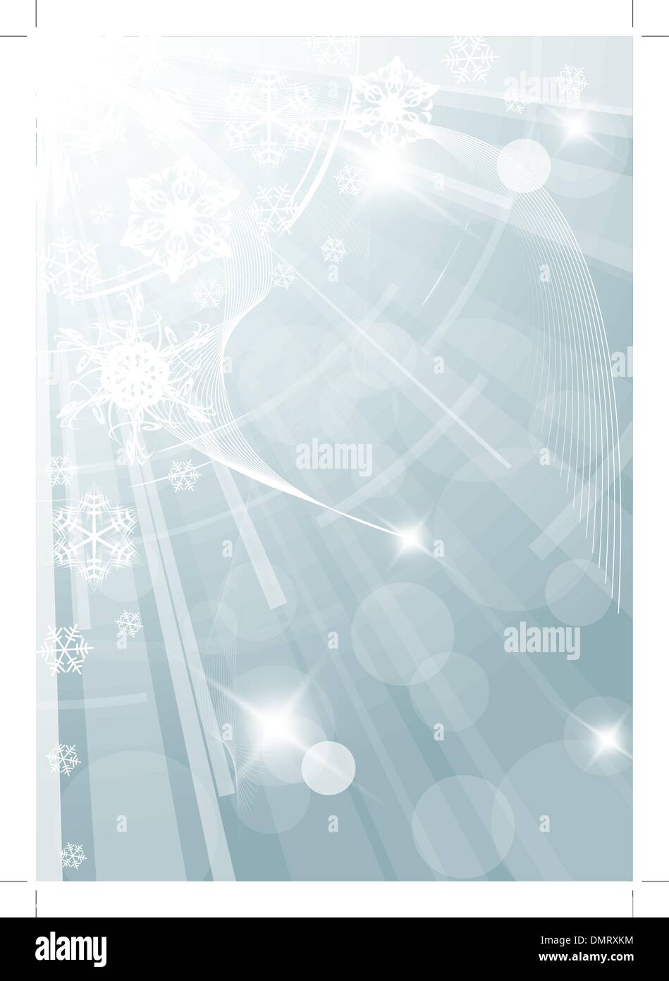 Christmas background with snowflakes Stock Vector Image & Art - Alamy
