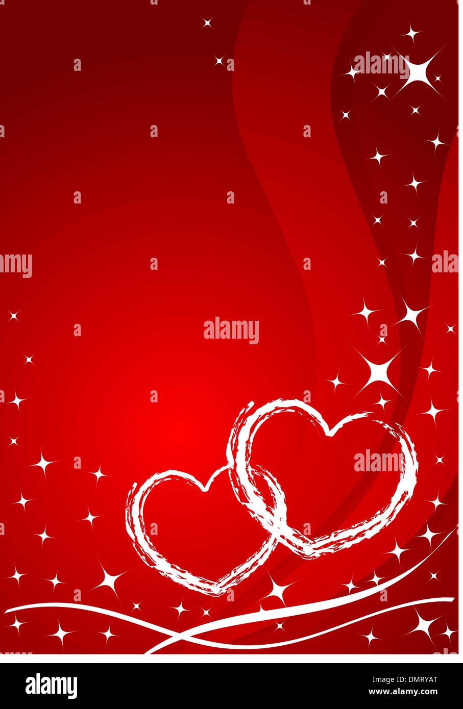 Vector valentine card Stock Vector Image & Art - Alamy