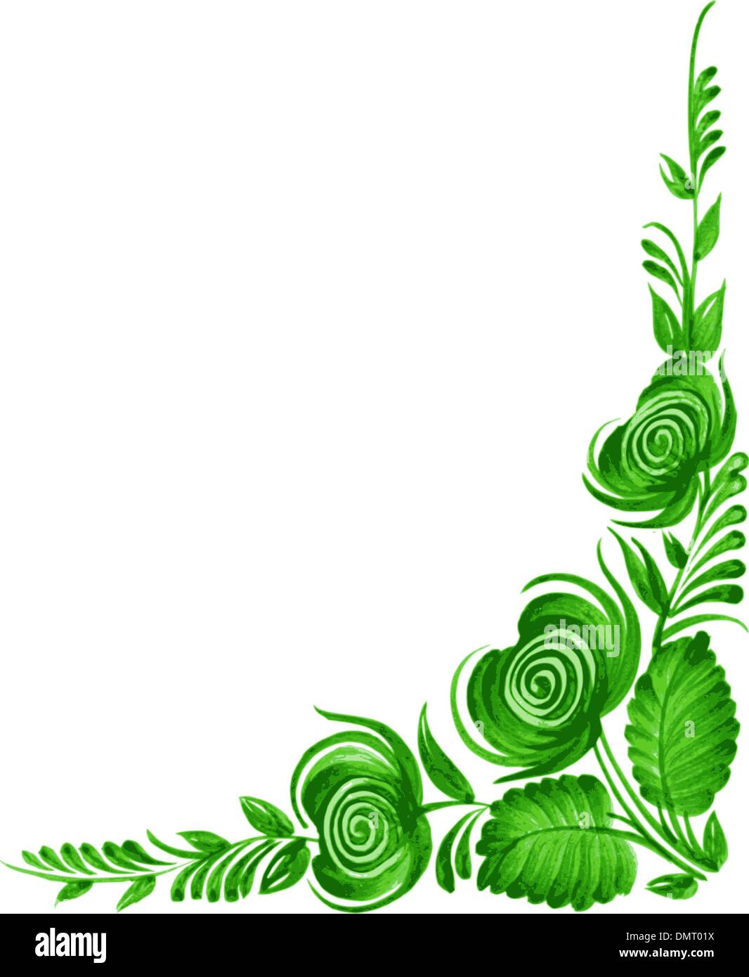 decorative floral corner Stock Vector Image & Art Alamy