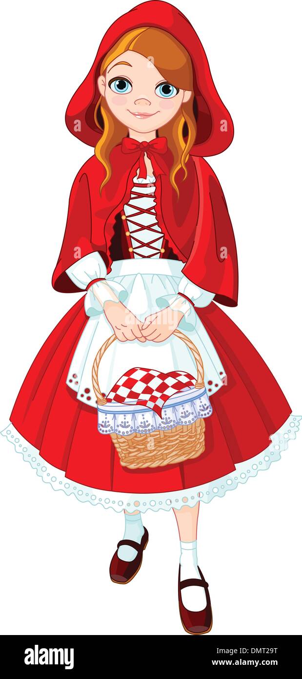 Little red riding hood Stock Vector Image & Art - Alamy
