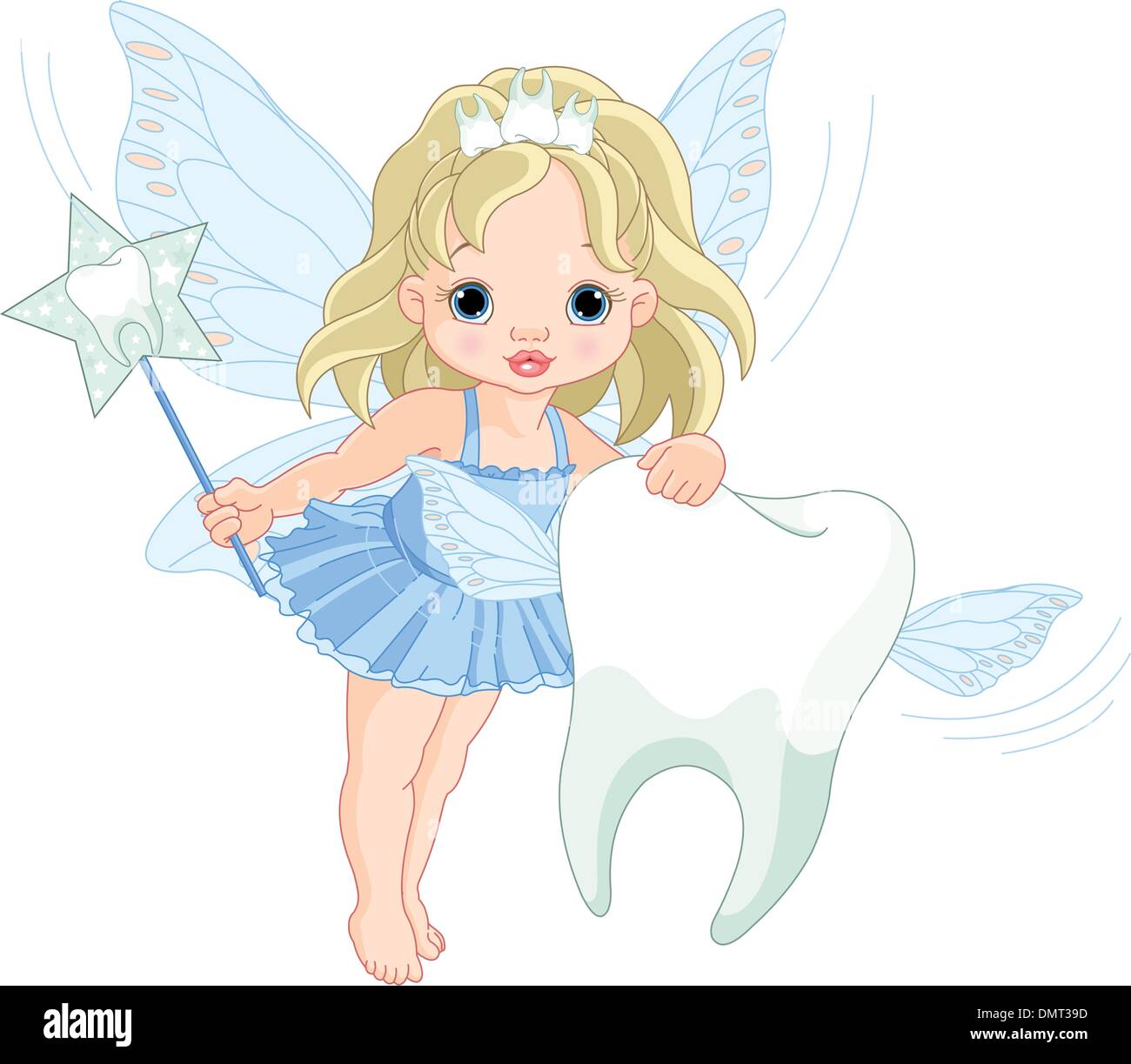 tooth fairy crown and wand