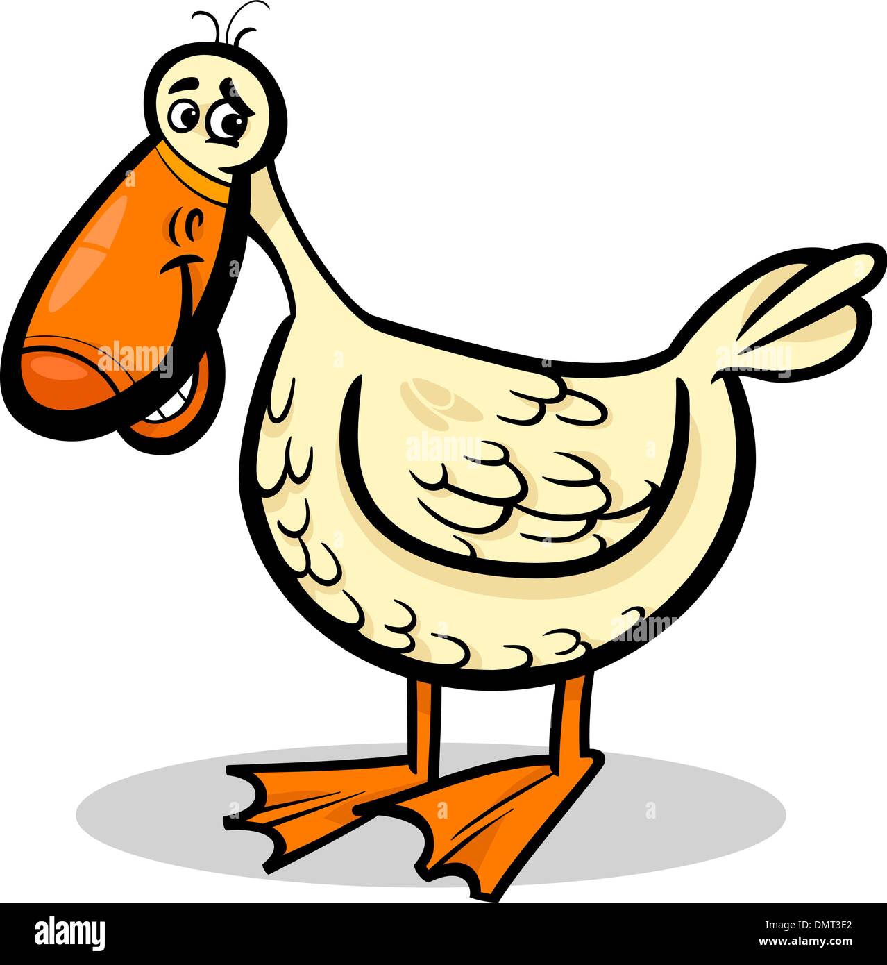 duck farm bird cartoon illustration Stock Vector Image & Art - Alamy