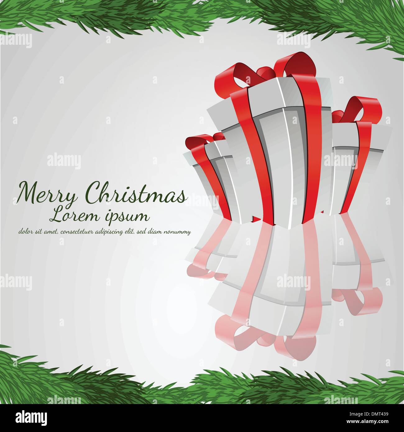 Abstract Christmas Background Vector Illustration Stock Vector Image ...
