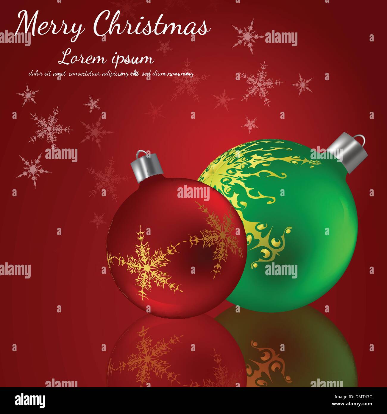 Abstract Christmas Background Vector Illustration Stock Vector Image ...