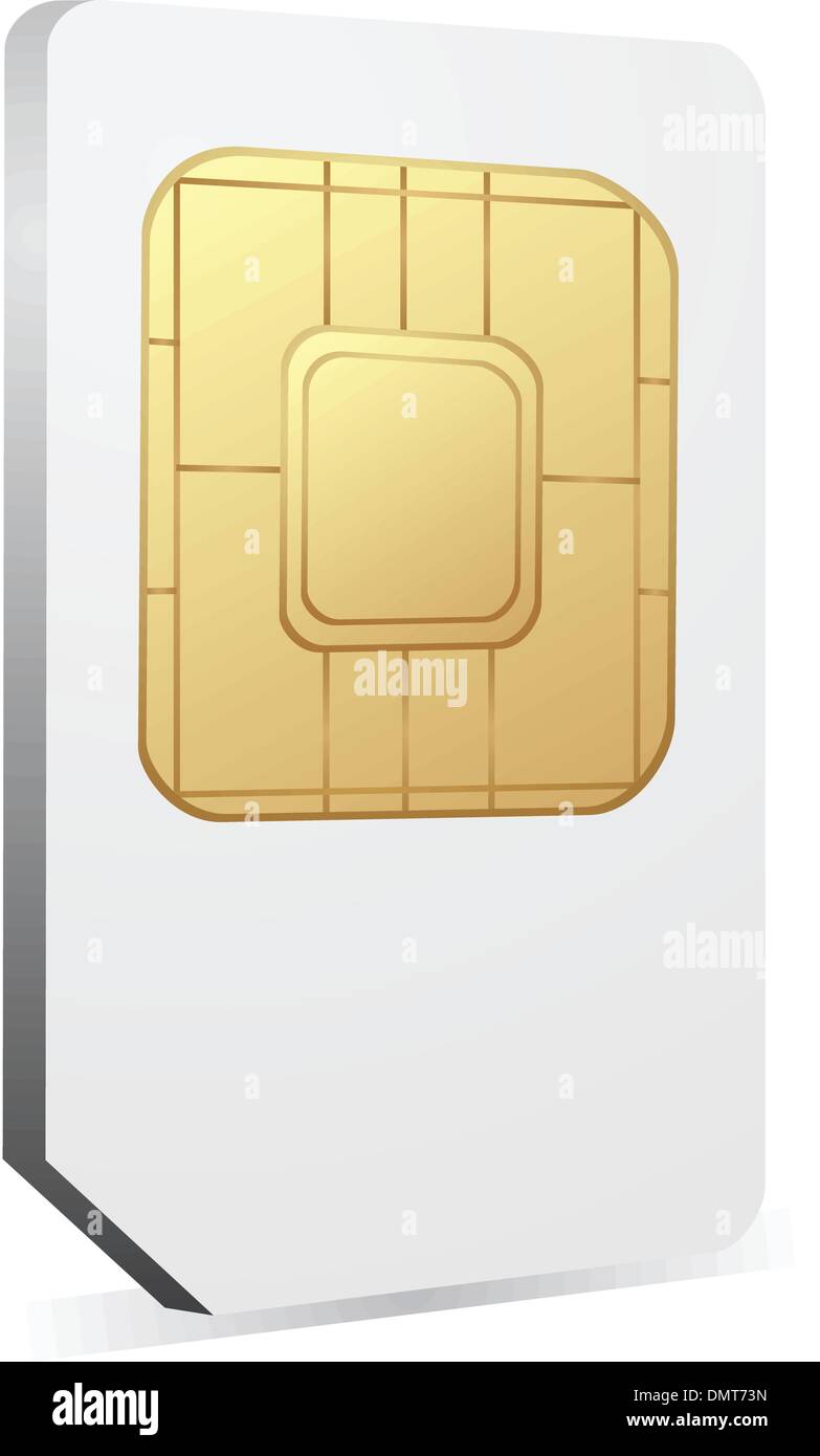 Cellular sim Stock Vector Images - Alamy