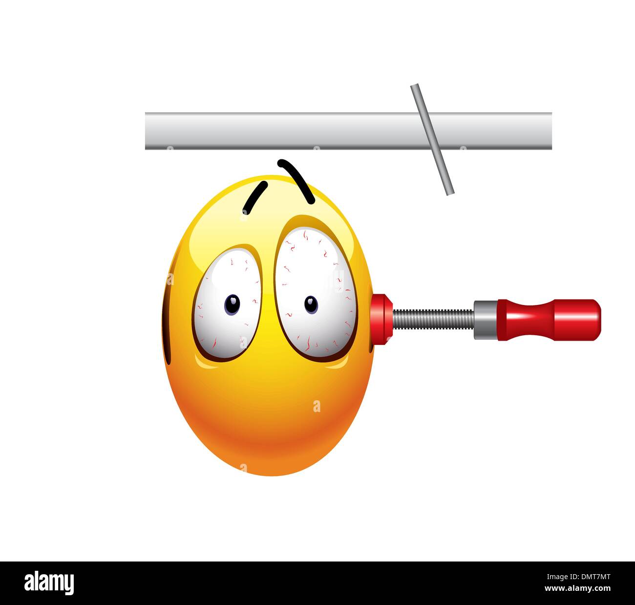 Illustration Smiley Headache High Resolution Stock Photography And Images Alamy