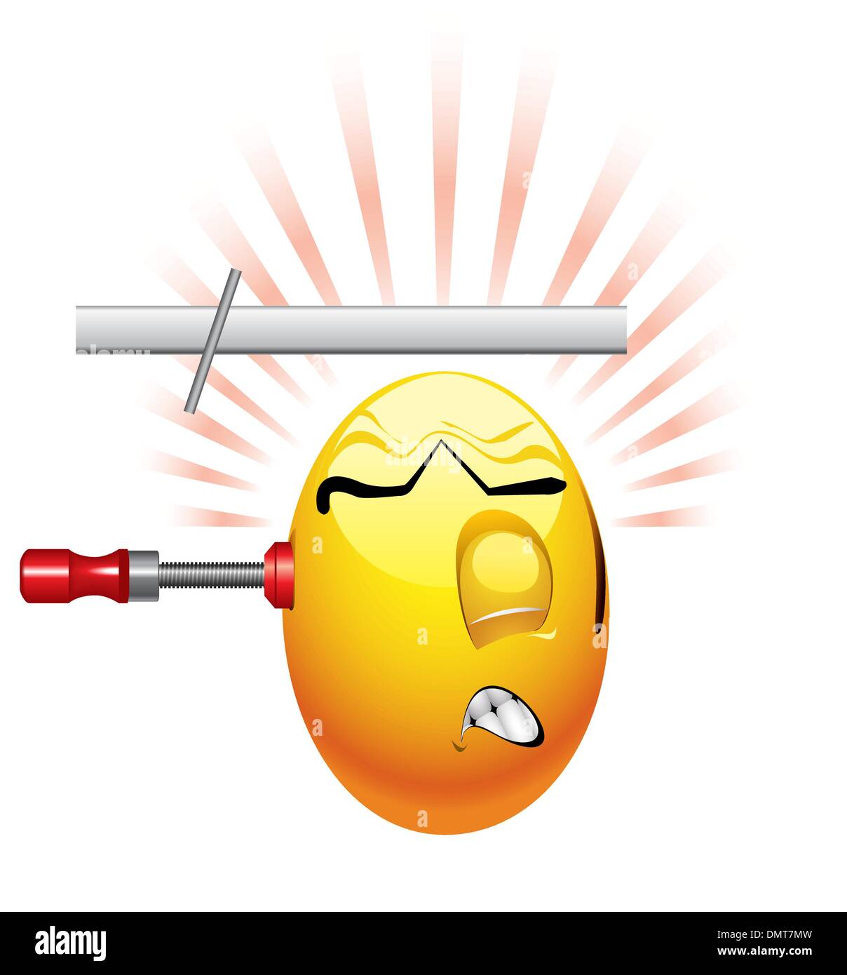 Illustration Smiley Headache High Resolution Stock Photography And Images Alamy