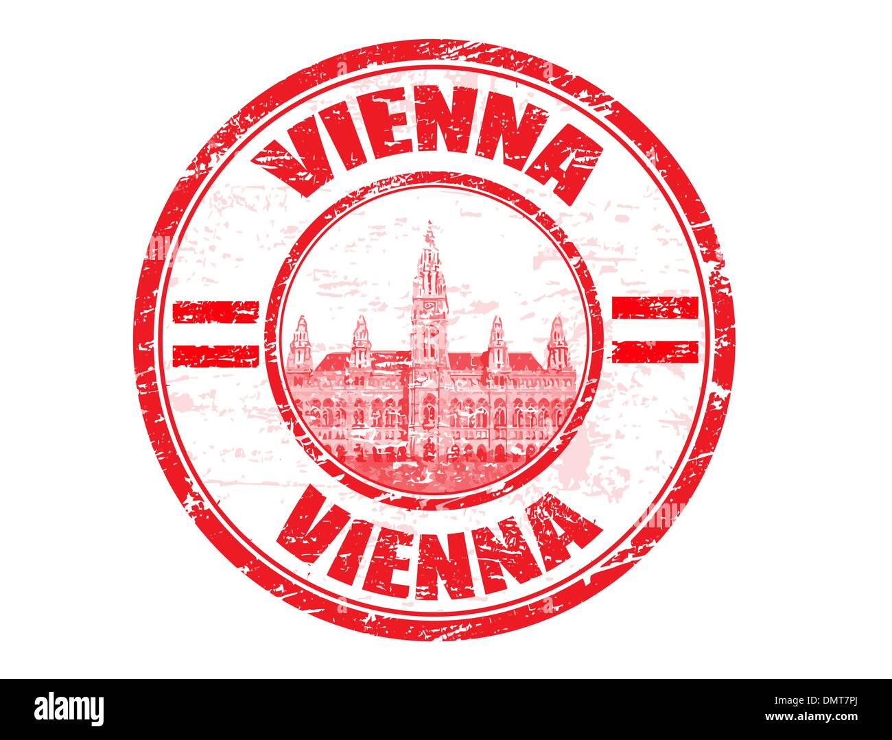 Vienna stamp Stock Vector