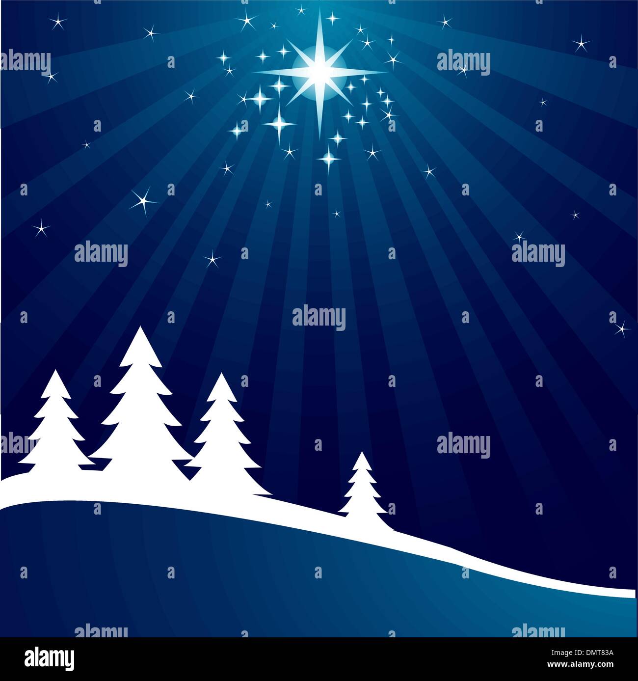 Christmas background with shutting star Stock Vector Image & Art - Alamy