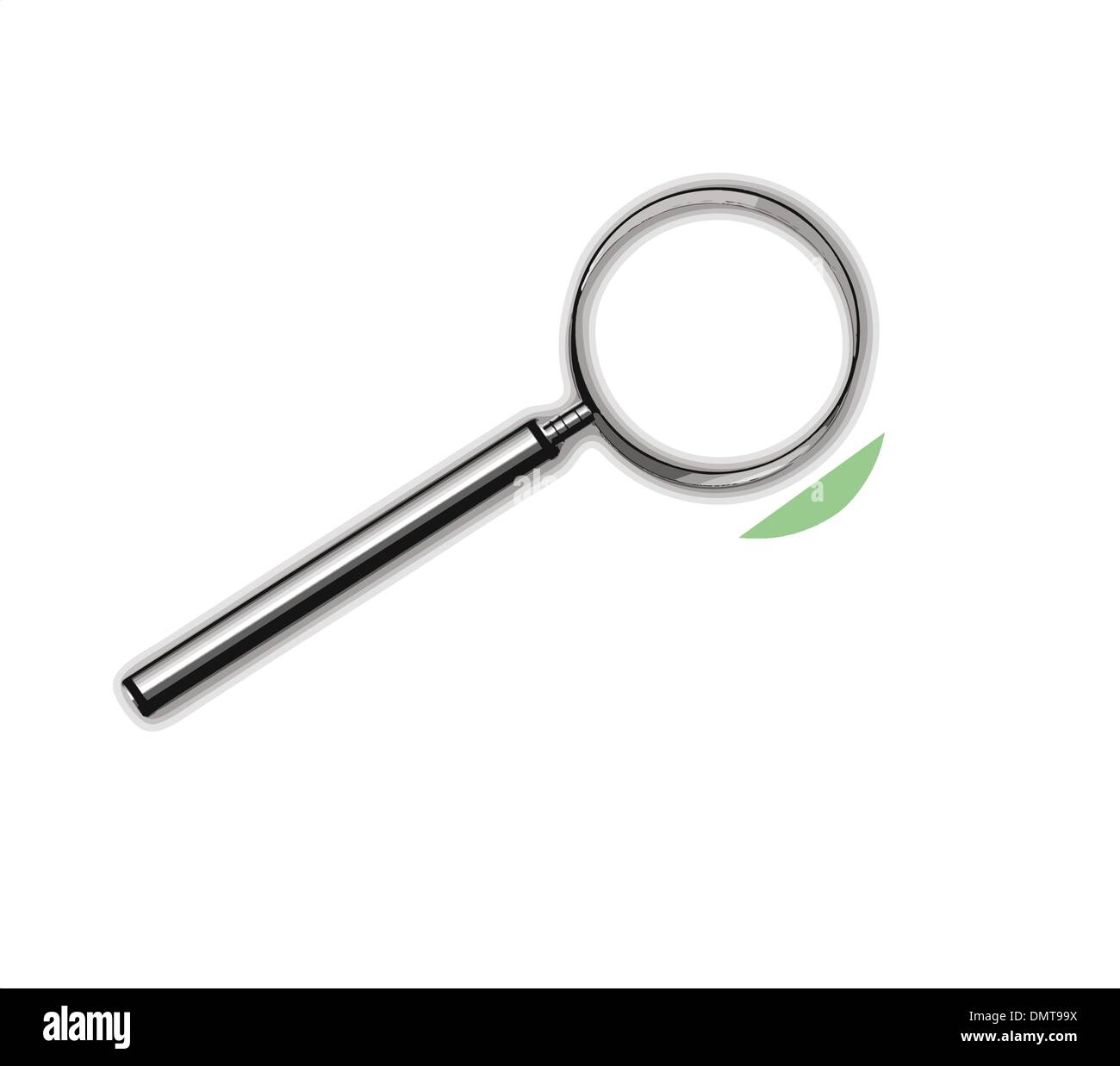 Magnifying glass Stock Vector