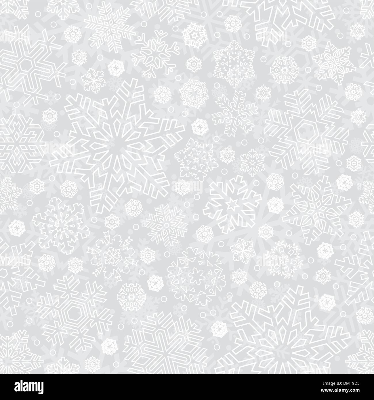 Snowflakes pattern vector seamless hi-res stock photography and images ...