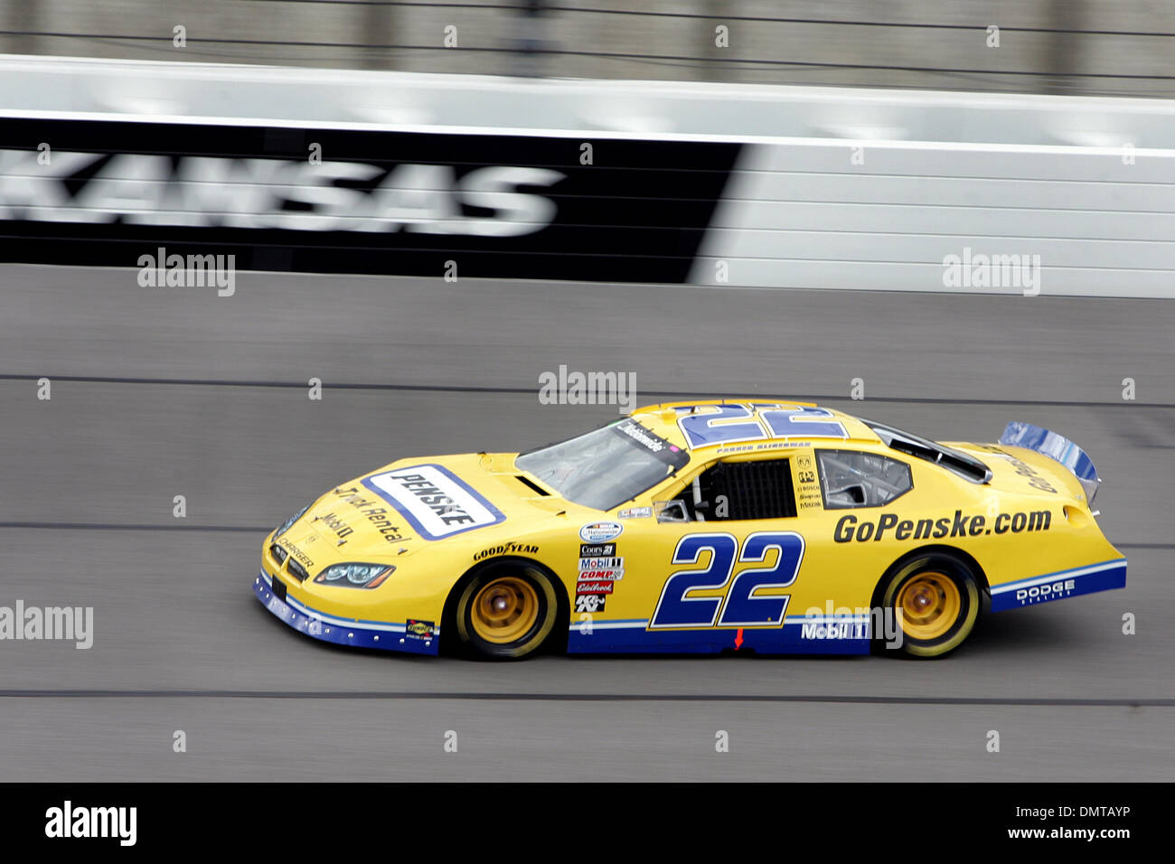Nationwide Series top qualifier Parker Kligerman 22 during the Kansas
