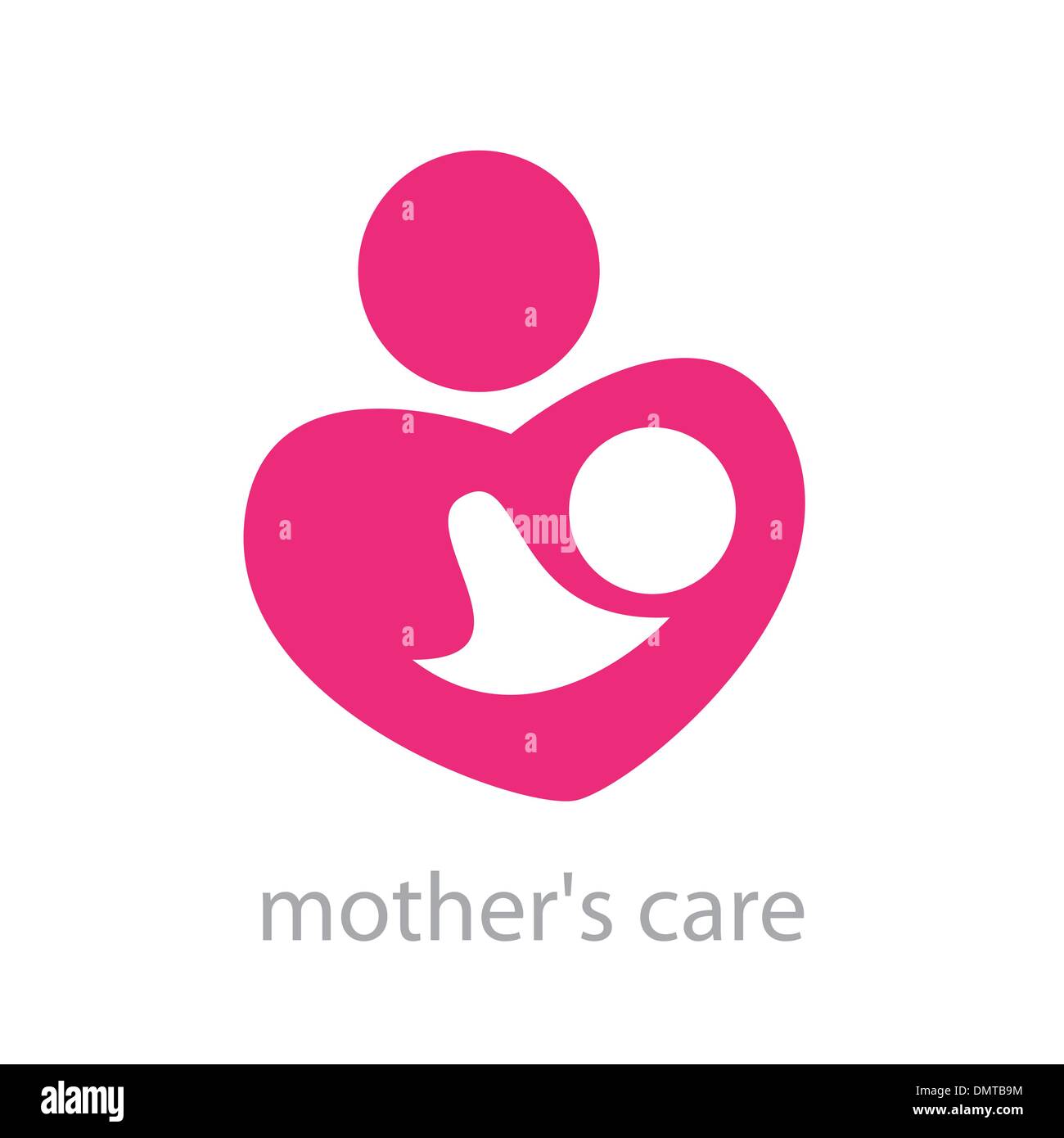 mother's-care Stock Vector