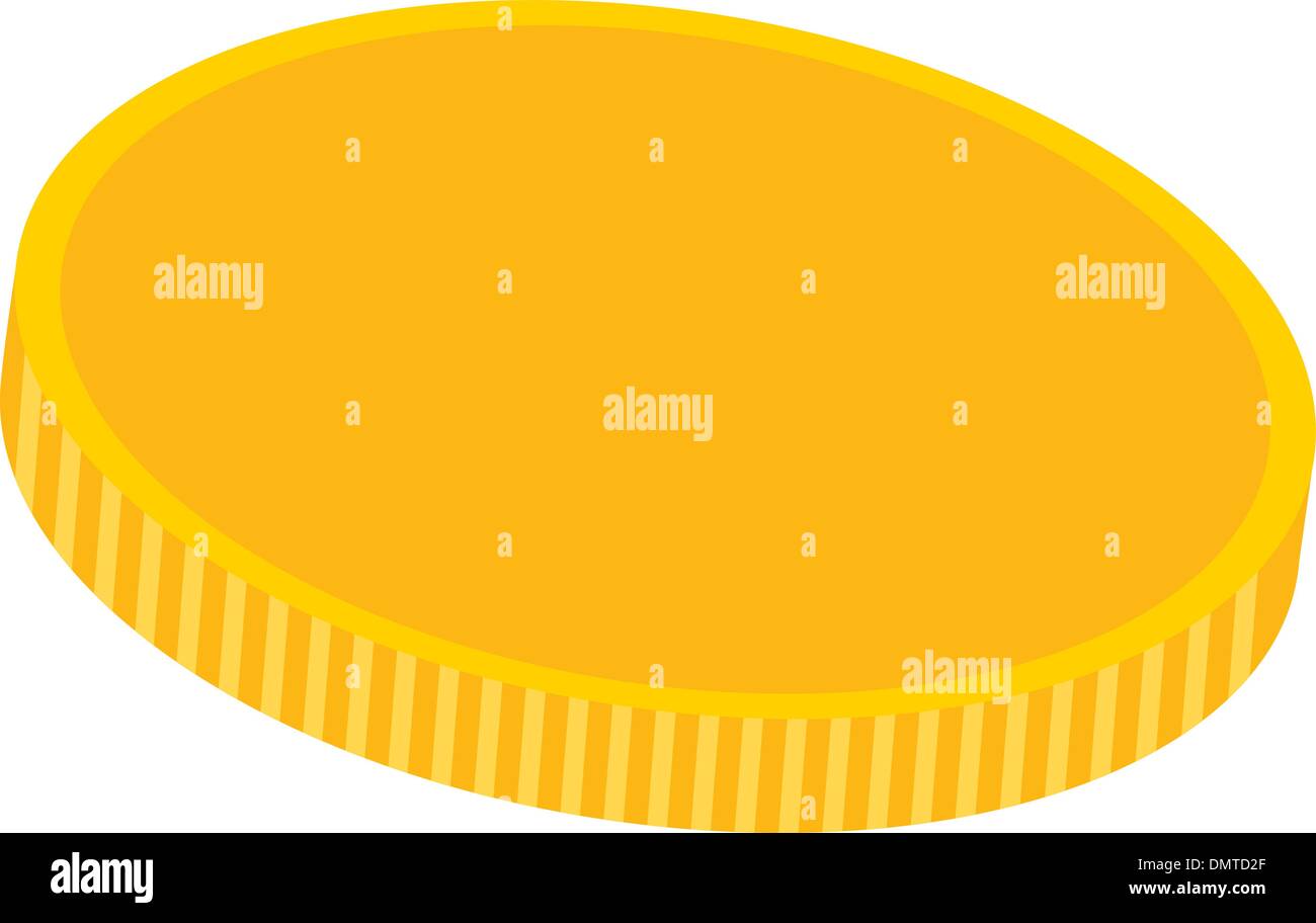 Gold coin Stock Vector Images - Alamy